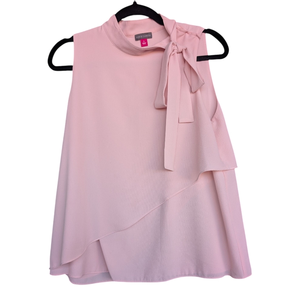 Vince Camuto Pink Sleeveless Blouse